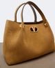 Valentino Garavani Valentino Garavani VLogo Signature Small suede top-handle bag - 6