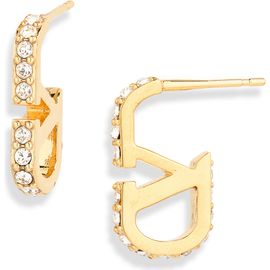 Valentino Garavani Valentino Garavani VLOGO Signature Swarovski® Crystal Earrings