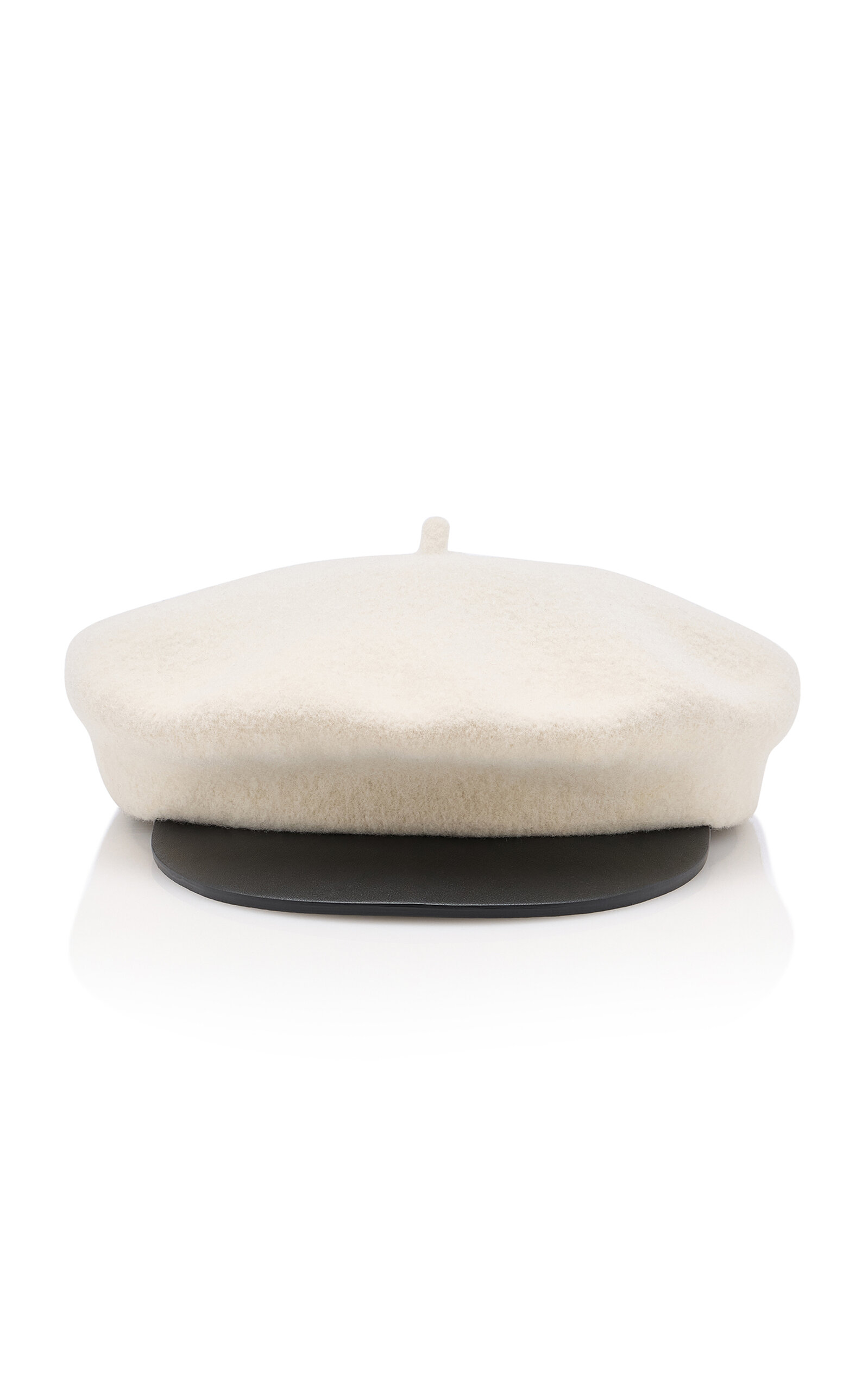 Valentino Garavani Valentino Garavani VLogo Signature Wool Beret White EU 57