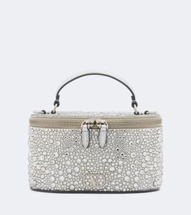 Valentino Garavani Valentino Garavani VLogo Small embellished vanity bag