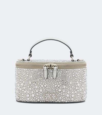 Valentino Garavani Valentino Garavani VLogo Small embellished vanity bag