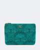 Valentino Garavani Valentino Garavani VLogo Small jacquard pouch - 1
