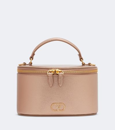 Valentino Garavani Valentino Garavani Vlogo Small leather top handle bag