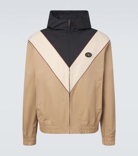 Valentino Garavani Valentino Garavani VLogo striped jacket