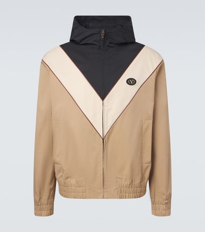 Valentino Garavani Valentino Garavani VLogo striped jacket