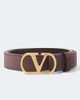 Valentino Garavani Valentino Garavani VLogo suede belt - 1