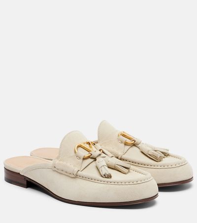 Valentino Garavani Valentino Garavani VLogo suede loafers