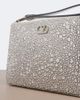 Valentino Garavani Valentino Garavani VLogo Swarovski®-embellished leather pouch - 6