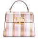 Valentino Garavani Valentino Garavani VSLING Elaphe Striped Top Handle Bag - 2
