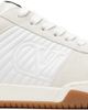 Valentino Garavani Valentino Garavani White & Beige Sparry Sneakers - 1