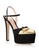 Valentino Garavani Valentino Garavani Women's Buckled Leather Platform Pumps - 1