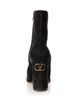Valentino Garavani Valentino Garavani Women's Fawcette Suede Ankle Boots - 5
