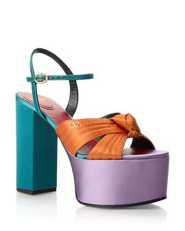 Valentino Garavani Valentino Garavani Women's Leather Platform Sandals