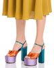 Valentino Garavani Valentino Garavani Women's Leather Platform Sandals - 2