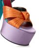 Valentino Garavani Valentino Garavani Women's Leather Platform Sandals - 6