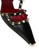 Valentino Garavani Valentino Garavani Women's Studded Leather Ankle Strap Pumps - 6