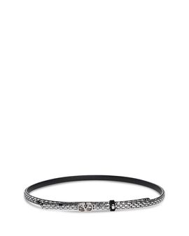 Valentino Garavani Valentino Garavani Women's VLogo Embellished Leather Belt