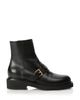 Valentino Garavani Valentino Garavani Women's VLogo Leather Buckled Booties - 2