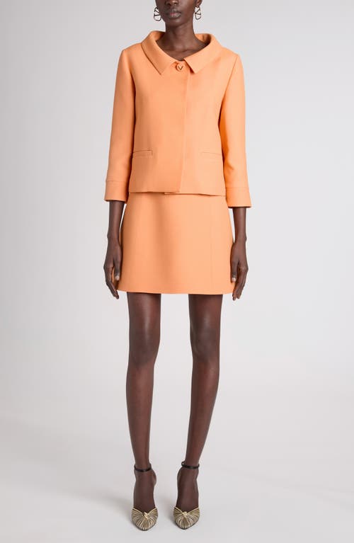 Valentino Garavani Valentino Garavani Wool & Silk Crepe Couture Jacket