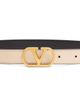 Valentino Garavani Valentino H.20 Women's White Leather Belt - 2