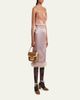 Valentino Garavani VLogo Shearling & Suede Top-Handle Bag - 5