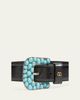 Valentino Garavani VLogo Signature Brushed Calfskin Belt, 30 mm - 2