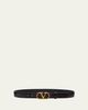 Valentino Garavani VLogo Signature Crocodile Belt, 30mm - 1