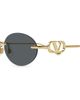 Valentino Garavani Women's Bejewelled 53MM Oval Sunglasses - 3
