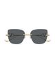 Valentino Garavani Women's Bejewelled 54MM Cat-Eye Sunglasses - 2
