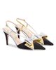 Valentino Garavani Bowow Slingback 85MM Pumps in Moirè Fabric - 2