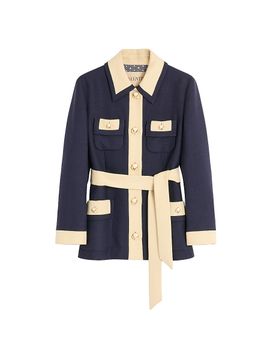 Valentino Garavani Women's Caban Peacoat with Belt