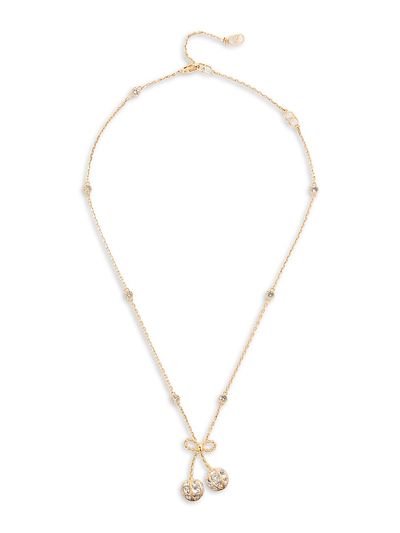 Valentino Garavani Women's Cherryfic Necklace in Metal and Swarovski Crystals