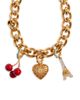 Valentino Garavani Women's Chez Valentino Necklace in Metal, Enamel and Swarovski Crystals - 5