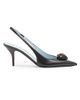 Valentino Garavani Women's Coeur Royal 75MM Slingback Pumps in Kidskin - 1