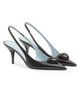 Valentino Garavani Women's Coeur Royal 75MM Slingback Pumps in Kidskin - 2