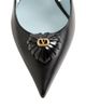 Valentino Garavani Women's Coeur Royal 75MM Slingback Pumps in Kidskin - 5