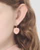 Valentino Garavani Women's Coeur Royal Metal and Enamel Earrings - 2