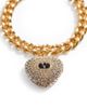Valentino Garavani Women's Coeur Royal Metal, Enamel and Swarovski Crystal Bracelet - 3