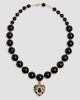 Valentino Garavani Women's Coeur Royal Necklace in Metal, Resin, Enamel and Swarovski Crystals - 1