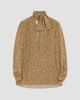 Valentino Garavani Women's Crepe De Chine Shirt with Micromacula Print - 8
