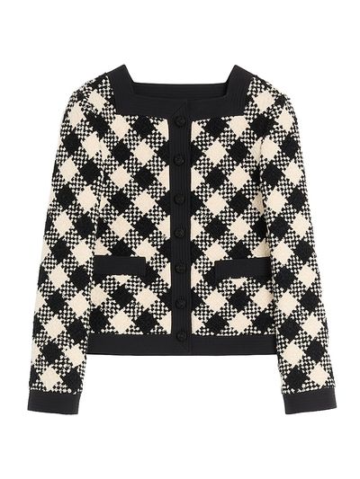 Valentino Garavani Women's Damier Tweed Jacket