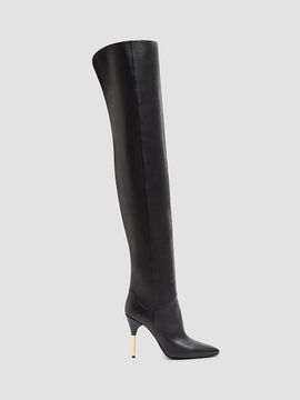 Valentino Garavani Women's Deboot 105MM Over-The-Knee Calfskin Boots