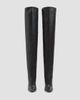 Valentino Garavani Women's Deboot 105MM Over-The-Knee Calfskin Boots - 4