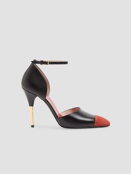 Valentino Garavani Women's D'orsay 105MM Sinead Pumps in Goatskin and Suede
