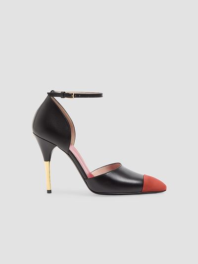 Valentino Garavani Women's D'orsay 105MM Sinead Pumps in Goatskin and Suede
