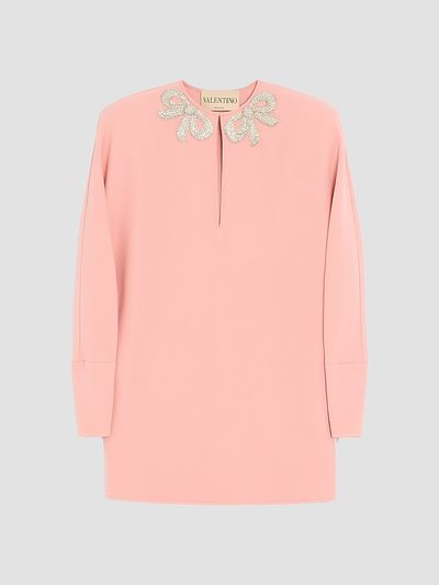 Valentino Garavani Women's Embroidered Cady Couture Short Dress