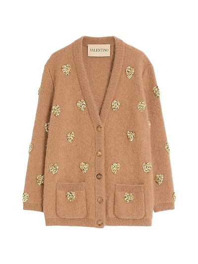 Valentino Garavani Women's Embroidered Cardigan