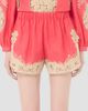 Valentino Garavani Women's Embroidered Couture Linen Shorts - 3