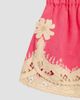 Valentino Garavani Women's Embroidered Couture Linen Shorts - 6
