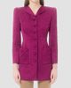 Valentino Garavani Women's Embroidered Satin Cady Caban Jacket - 3